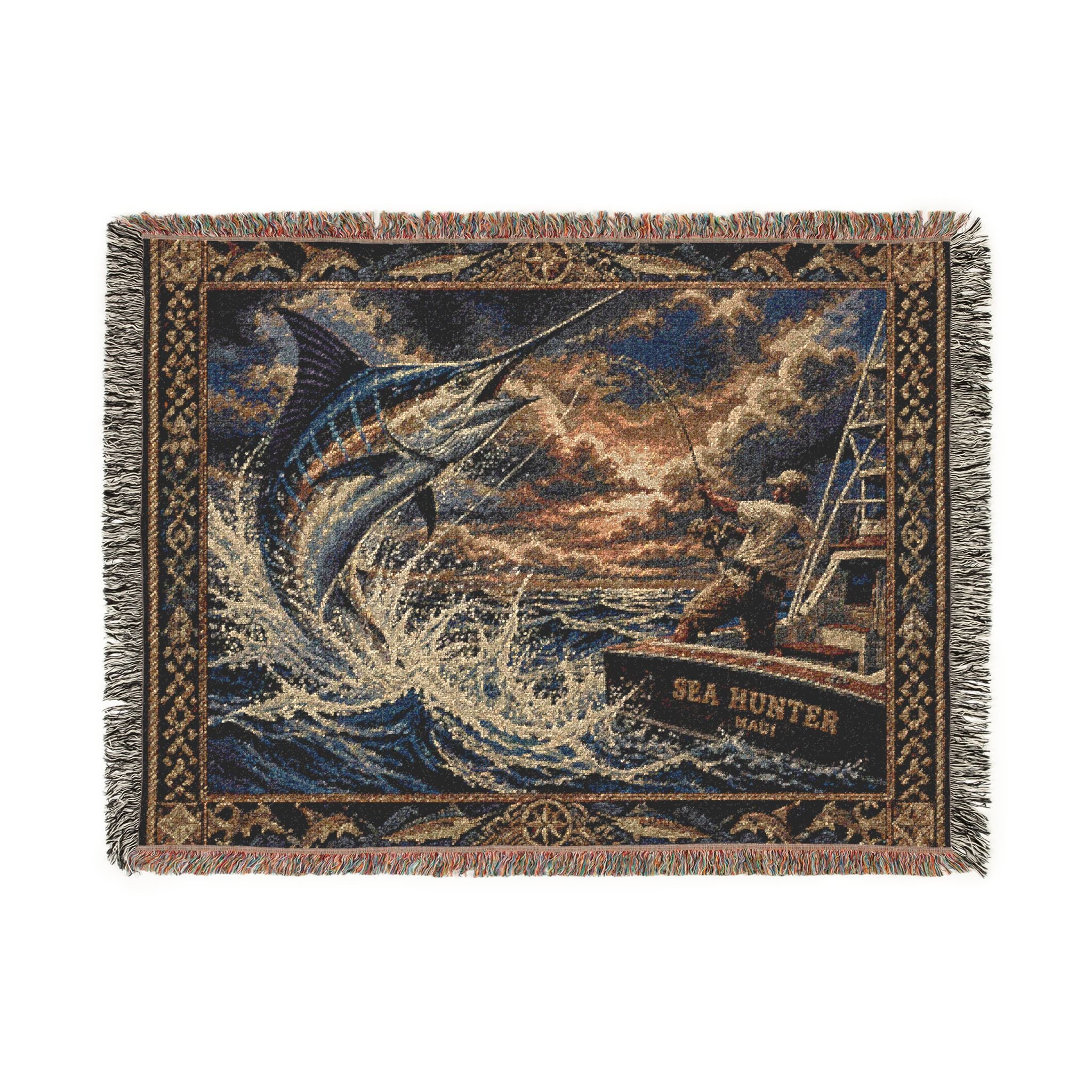 Woven Blanket — Huge Marlin