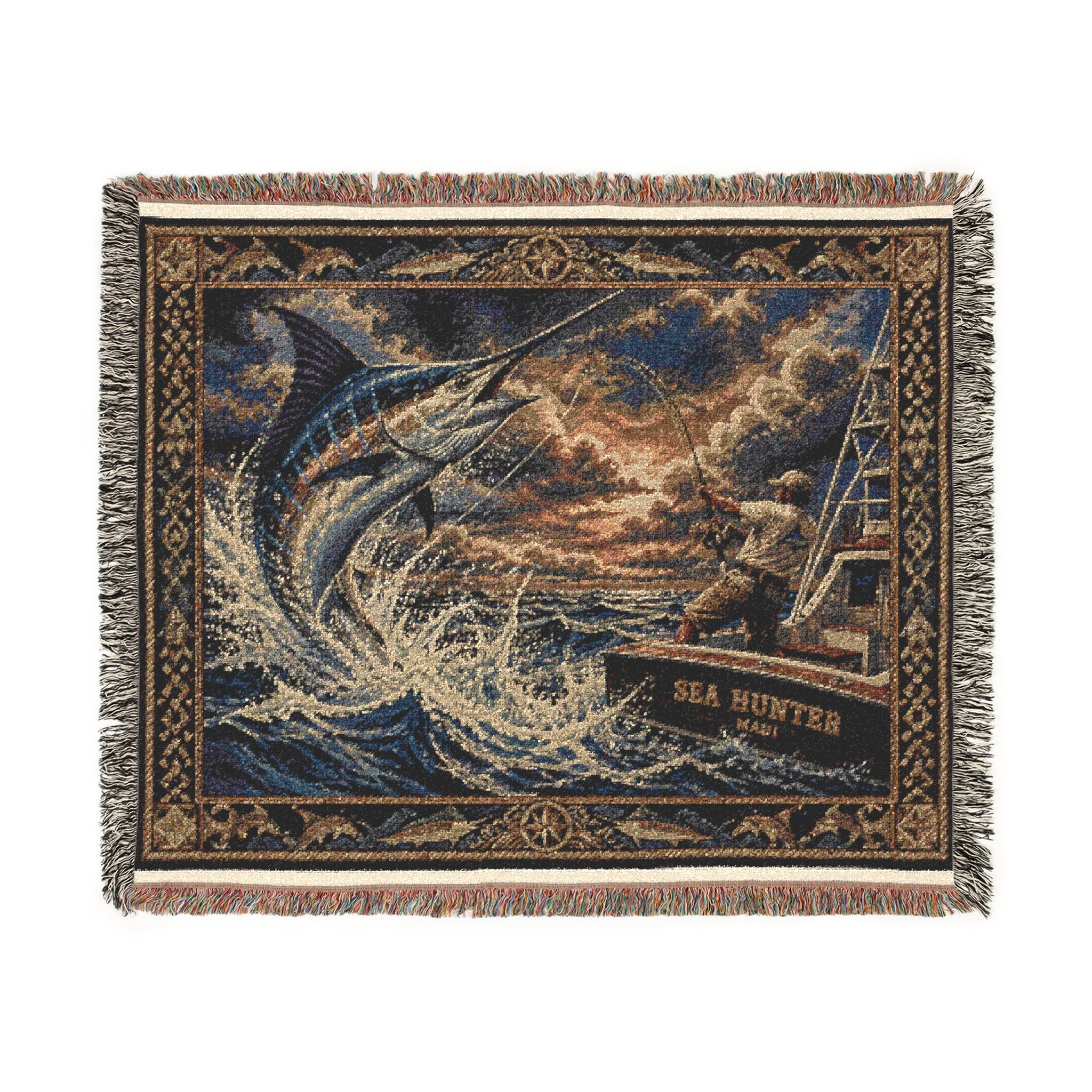 Woven Blanket — Huge Marlin