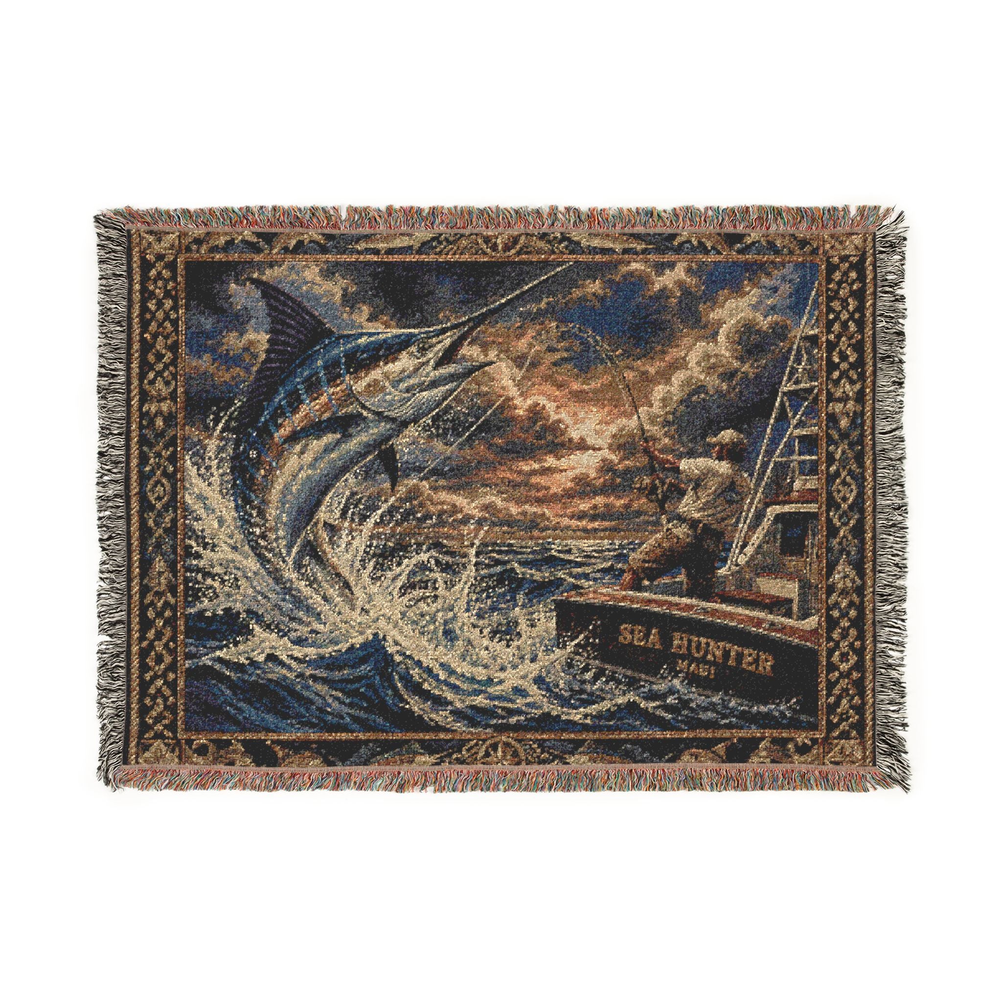 Woven Blanket — Huge Marlin